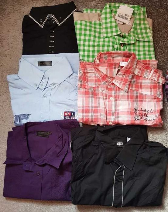 koszule 40/41/42 L 32 sztuki