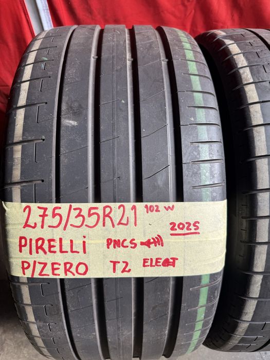 Pneus 275/35/21 Pirelli P/Zero  Homolgacao Tesla como novos