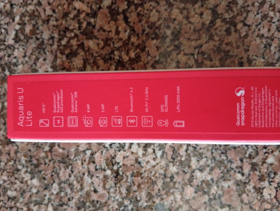 Telemóvel Bq Aquaris U lite