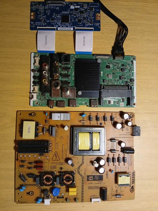 TOSHIBA Telewizor Płyta główna, Zasilacz, t-con