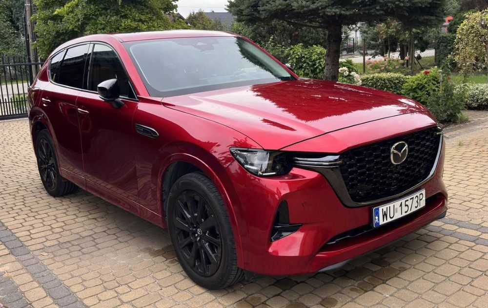 Mazda CX-60 Homura, gwarancja, I właściciel, FV 23%