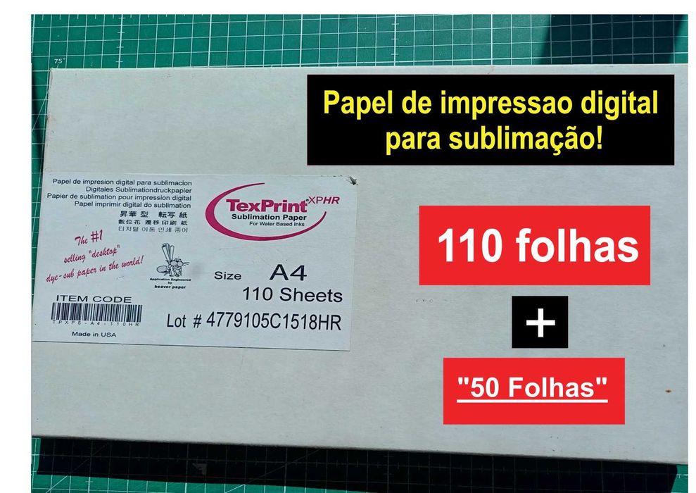 Papel para sublimação