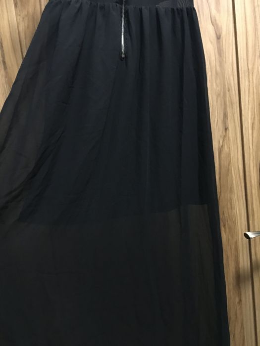 Sukienka h&m r36 długa z szyfonu