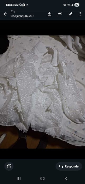 Roupa como nova