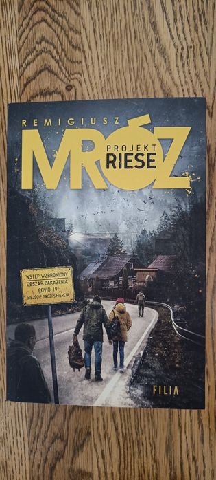 Książka "Projekt Riese" Remigiusz Mróz