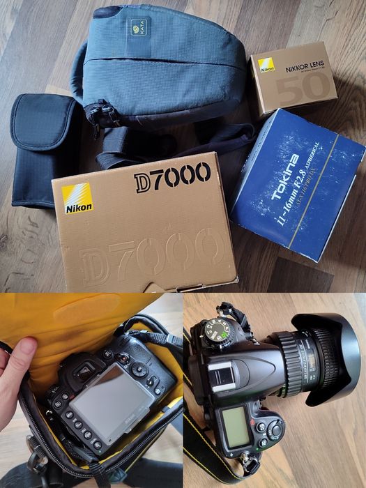 Фотокамера Nikon D7000 body — цифрова дзеркальна камера + Ширококутний об'єктив Tokina AT-X 116 PRO DX AF 11-16mm f/2,8