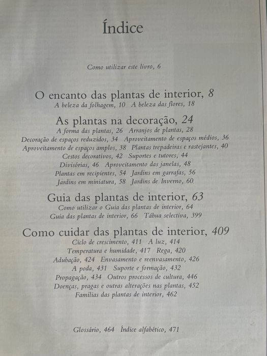 O grande Livro das plantas do interior 1982