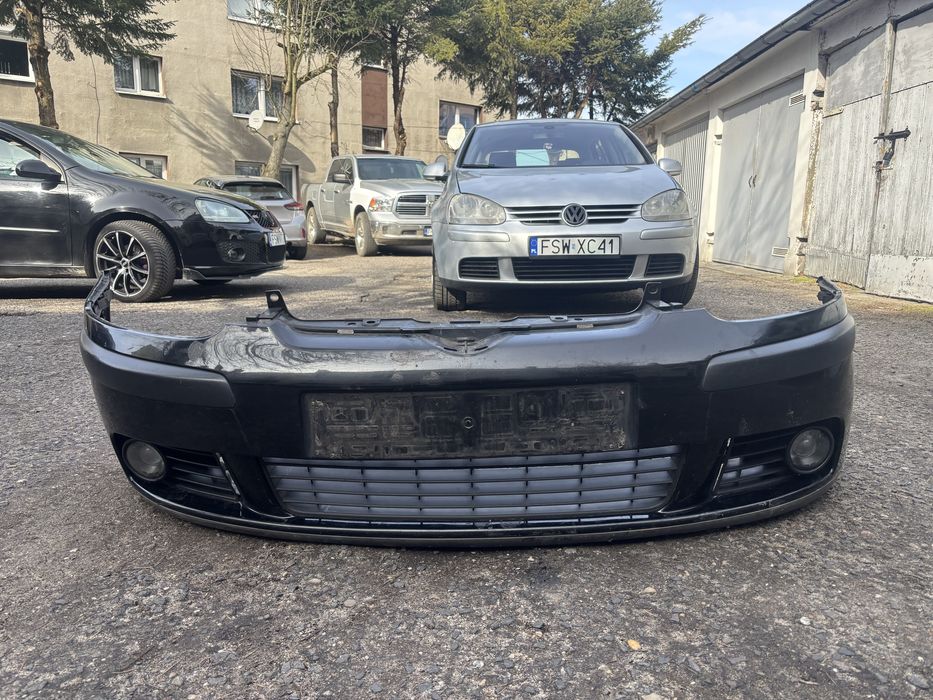 Zderzak Przedni Golf 5 Kompletny + Halogeny