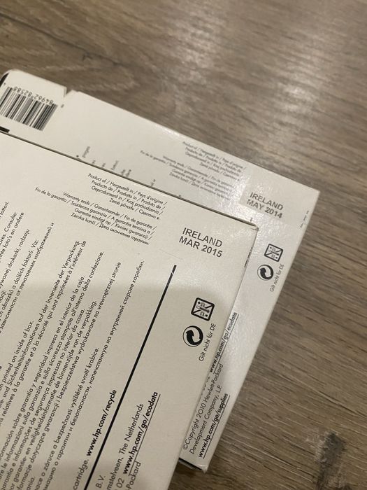 Tinteiros HP 15 novos e originais