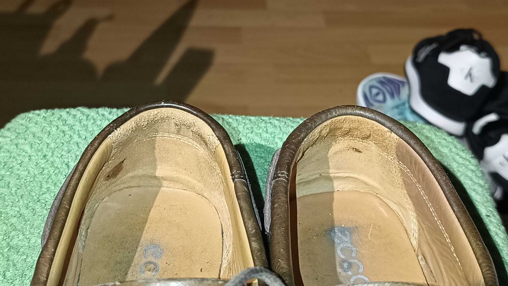 Męskie półbuty ECCO r.43 skóra wodoodporne stan bardzo dobry