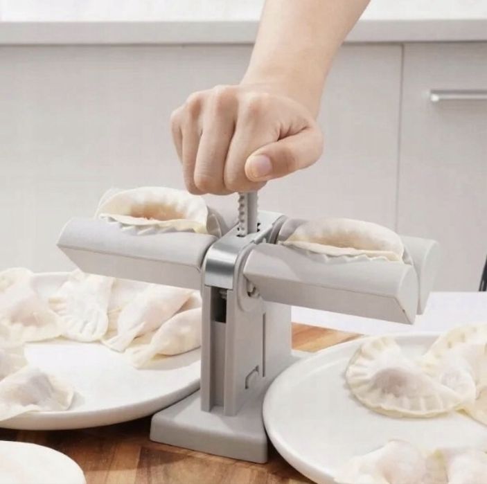 Nowa maszynka do lepienia pierogów podwójna ręczna forma