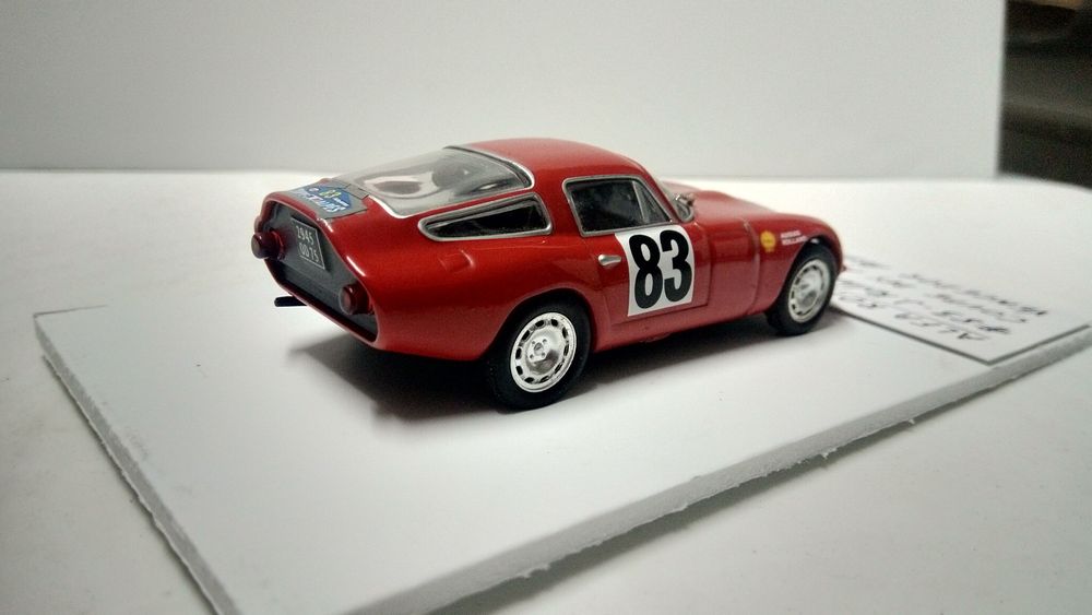 アルファロメオ TZ 1964 Coupe des Alpes 1/43 アルファロメオ TZ 1964