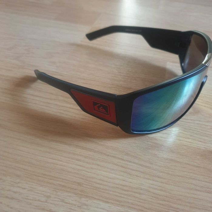 Quiksilver okulary przeciwsłoneczne orange pomarańczowe męskie nowe