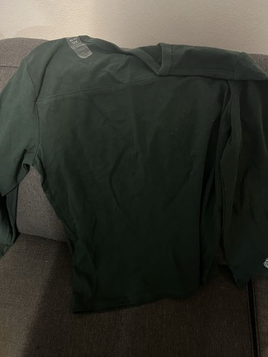 T shirt gap 14-16 anos manga comprida verde nova c etiqueta