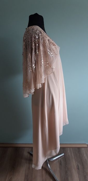 Asos asymetryczna elegancka sukienka L 40