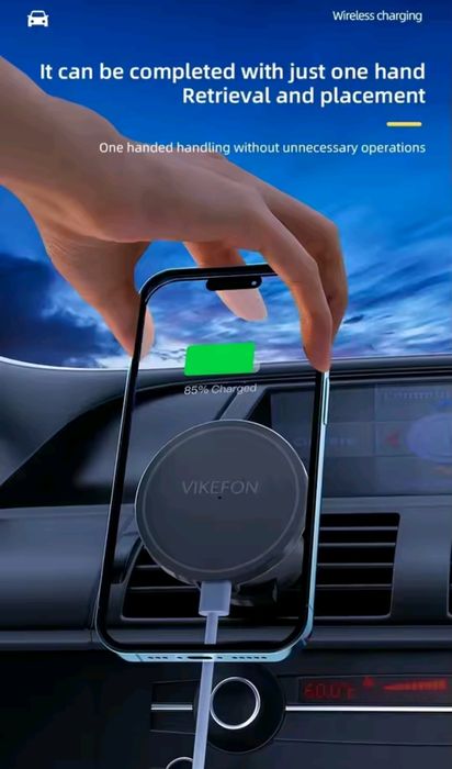 Автомобільний тримач 25W (Magsafe) телефону iPhone,магнитный держатель