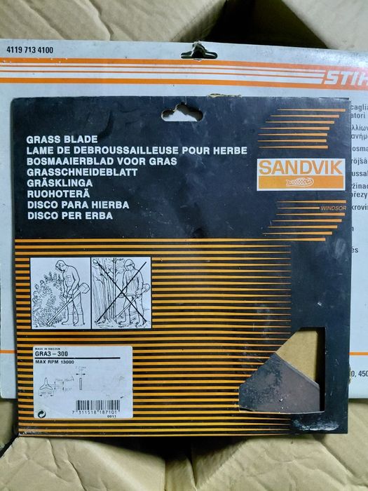 Roçadora Sthil  discos de corte