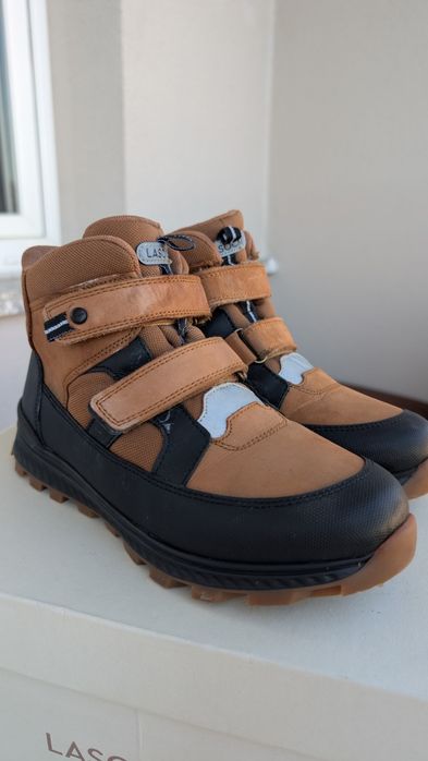 Зимові шкіряні ботінки черевики lasocki 36р