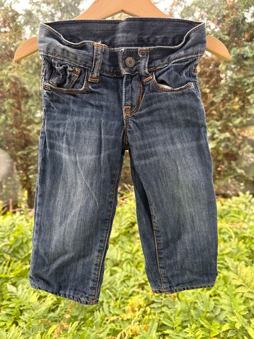 Spodnie jeans - Baby GAP - 6-12 miesięcy