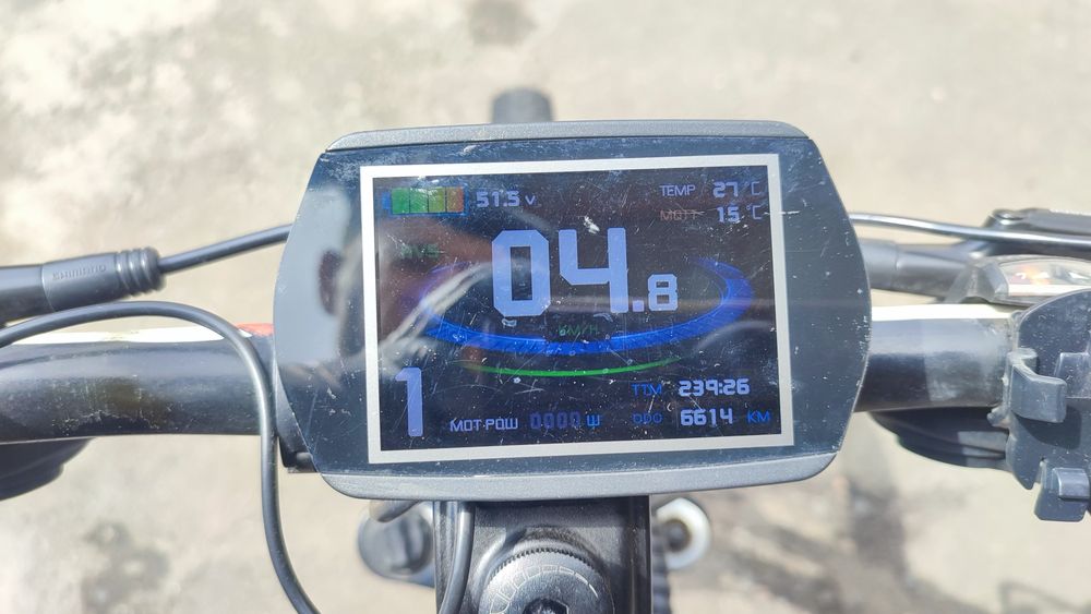 Електровелосипед  48в 20ач 1100w