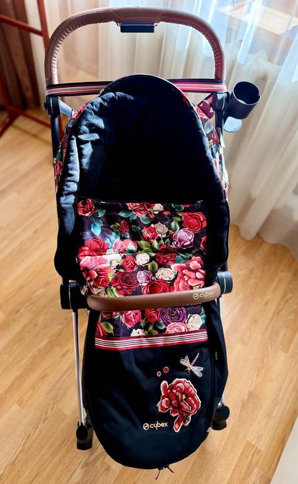 Продаю прогулянкову коляску Cybex Mios 4.0-Chrome Brown + Blossom Dark