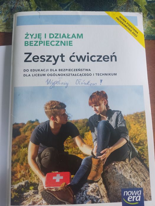 Żyję i działam bezpiecznie zeszyt ćwiczeń