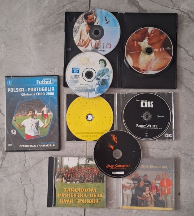 Płyty DVD CD film muzyka