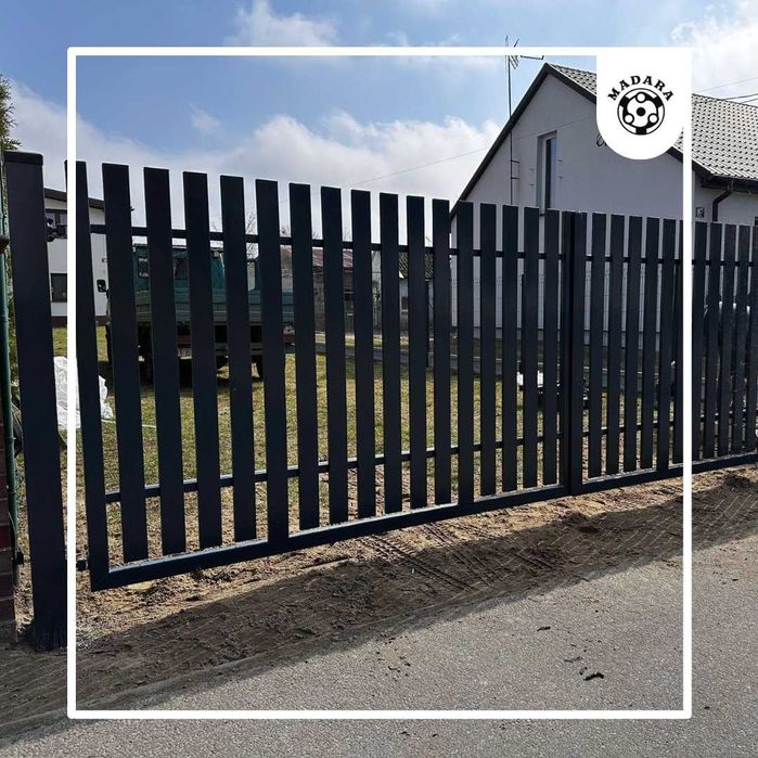 przęsła spawane, przęsła palisadowe, nowoczesne ogrodzenie