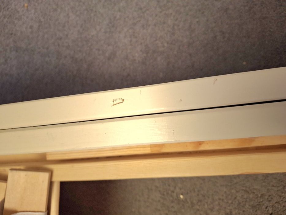 Rozsuwane łóżko SUNDVIK IKEA  białe