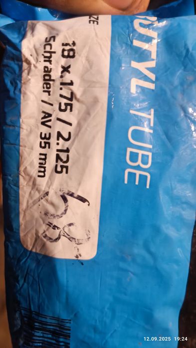 Камера для дитячого велосипеда 18 колесо