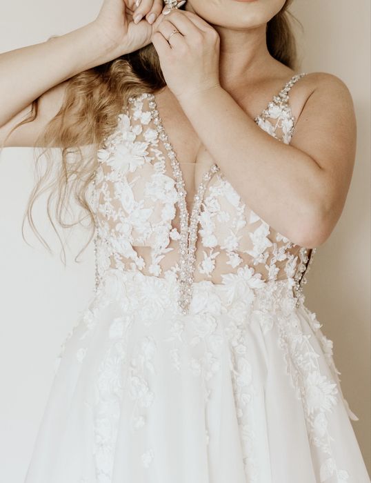 Suknia Ślubna projektu Patrycji Kujawy