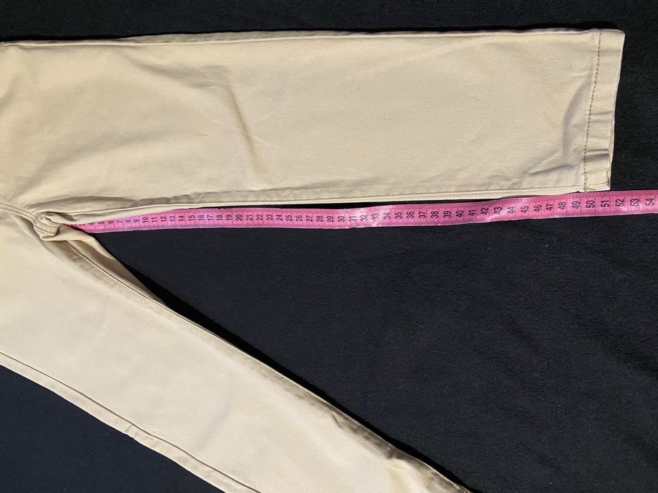 Бежеві штани для хлопчика 116-122