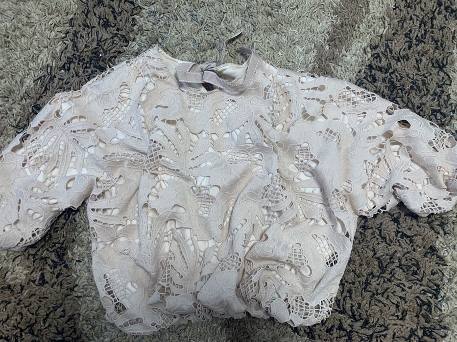 Блуза круживна