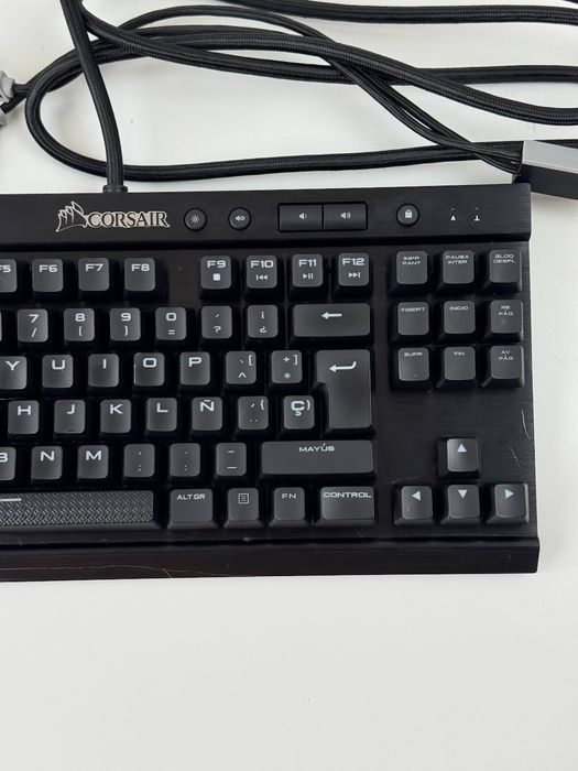 Клавіатура Corsair K65 LUX RGB Spanish Black (CH-9110014-ES)
