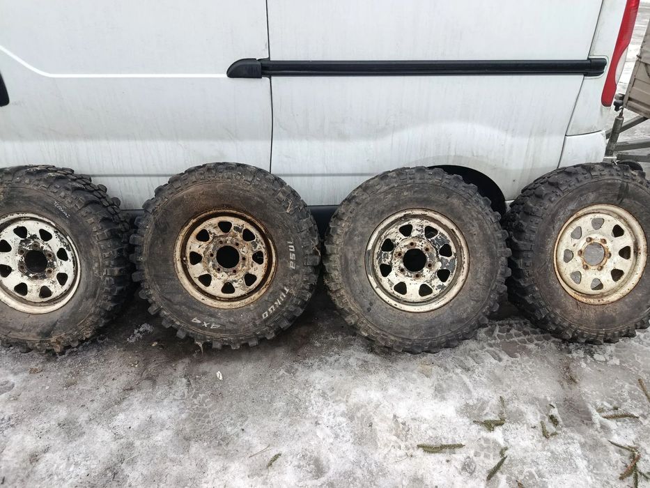 Koła stalowe 6x137,7 R16 Nissan terrano 1 265/75r16