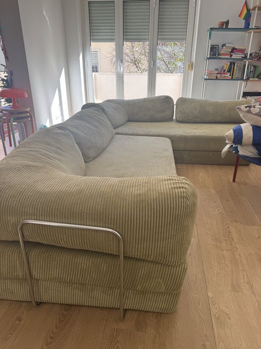 Sofa verde Teddy OMHU