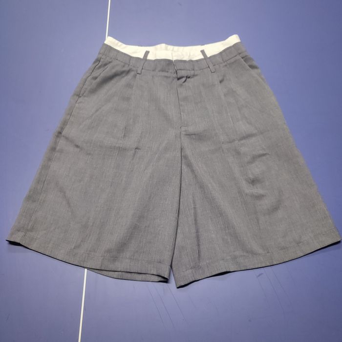 krótkie spodenki eleganckie z białym paskiem z Bershki