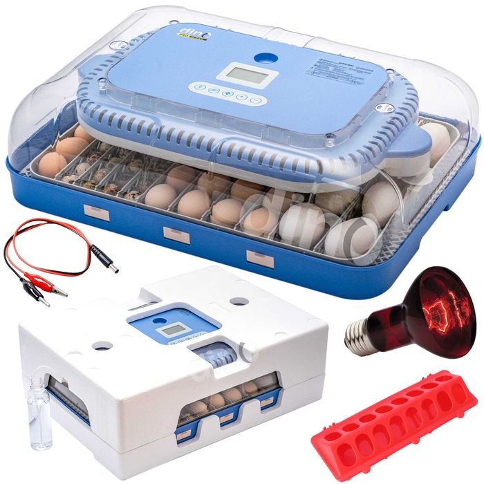 KLUJNIK automatyczny DINO PRO SERIES 70 jaj Gęś Kaczka kura 12V 230V
