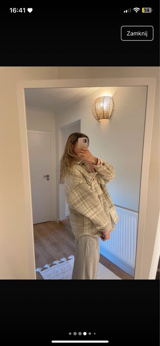 Plaszczyk dzianinowy