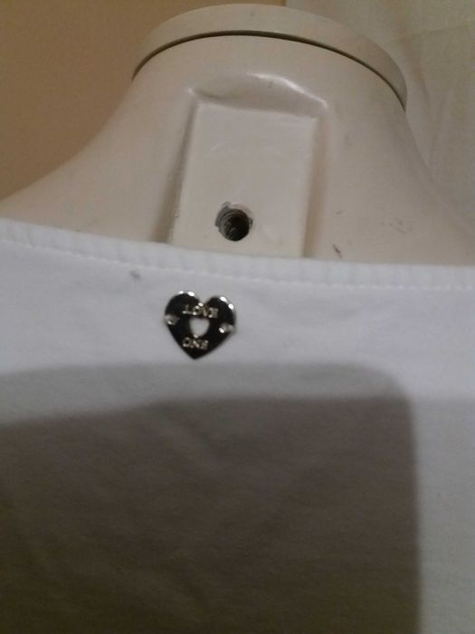 Dres biały elegancki