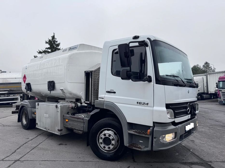Mercedes-Benz ATEGO 1524/1624 L cysterna paliwowa  cysterna paliwowa 2 komory