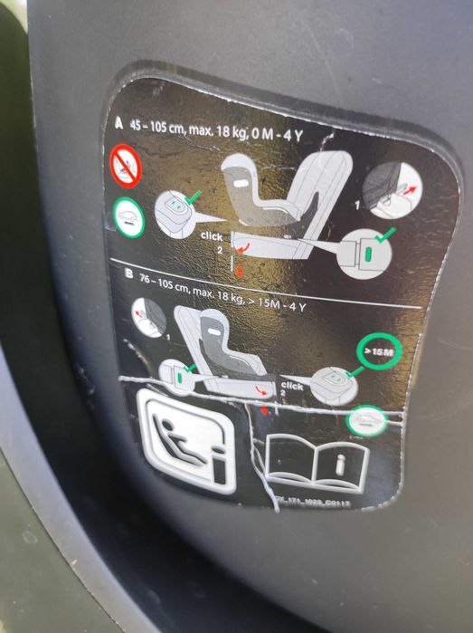 Fotelik samochodowy marki GB Vaya i- size