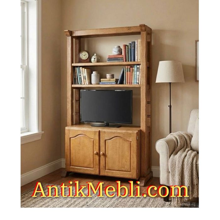 Стелаж тумба сирна шафа етажерка дуб меблі бу 4148