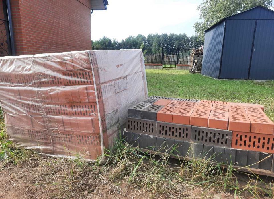 Cegła klinkierowa czerwona LODE JANKA Nowa paleta 420 szt + gratis