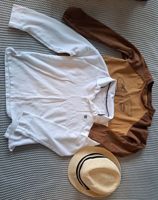 Zestaw paczka ubrań 134