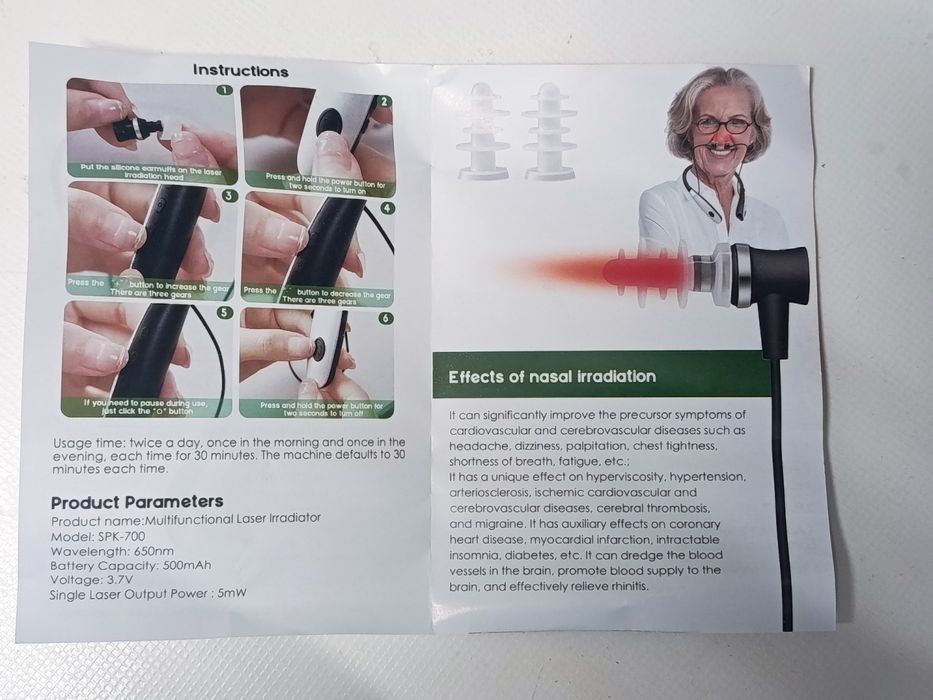 Irradiador Laser
