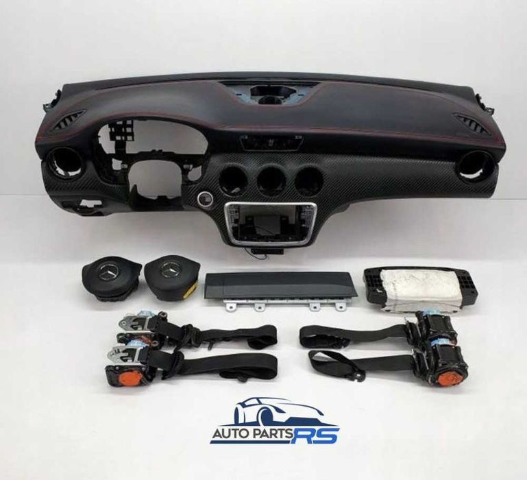Kit de airbags, cintos de segurança e tablier para Mercedes W176 AMG