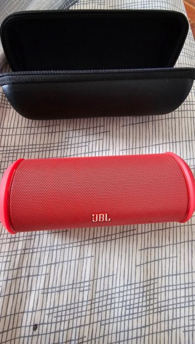 Coluna Bluetooth JBL Flip 2 Original – Vermelha – Com Bolsa de Transporte