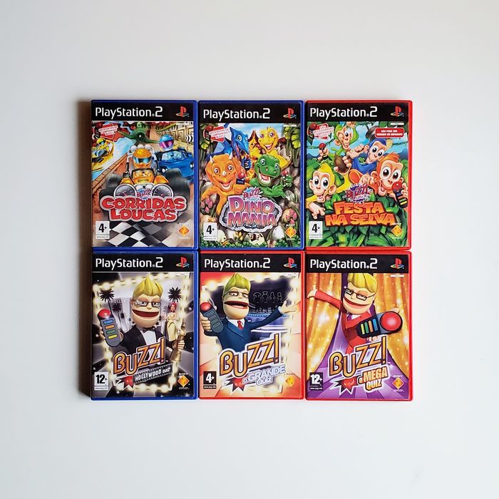 BUZZ Junior PLAYSTATION 2 / PS2 || COMPLETE SETS || (as-is) - FROM €1564585419909250120
