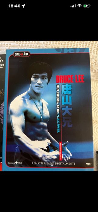 Pack 7 DVDs Ação | Bruce Lee | 007 Casino Royale | Justiceiro | Artes Marciais